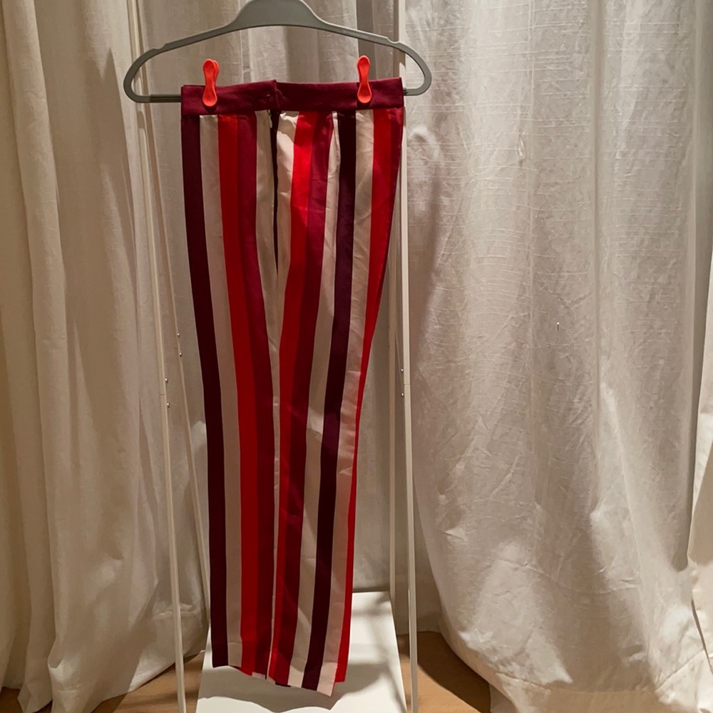 Striped Silky Pants - size 6